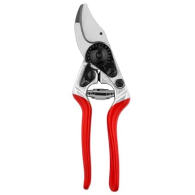 FELCO 14 Bypass-Gartenschere für kleine Hände, Rechtshänder, 40 mm Klinge aus gehärtetem Stahl, geschmiedete Aluminiumgriffe, ergonomisch kompakt, präziser Schnitt bis 18 mm, Swiss Made
