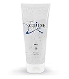 Just Glide Anal - intensives Anal-Gleitgel für Frauen und Männer, wasserbasiert, vegan, fett- und ölfrei, geeignet für Sex-Toys und Kondome, 200 ml