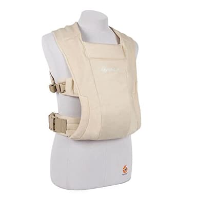 Ergobaby Babytrage für Neugeborene ab Geburt Extra Weich, Embrace Bauchtrage Baby-Tragetasche Ergonomisch, Cream, 1 Stück (1er Pack)
