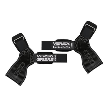 Versa Gripps Xtreme Made in USA Handgelenkschlaufen für Gewichtheben Alternative Bestes Trainingszubehör SM Onyx