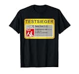 Testsieger Stiftung Nageltest - Erwachsenenhumor lustiges T-Shirt