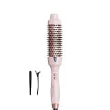 Wavytalk Thermobürste, Thermal Brush 38mm Ionische Lockenbürste erhitzt zur Erzeugung natürlicher Locken, Heiße Rundbürste für Blowout Express, EU-Plug Dual-Spannung.