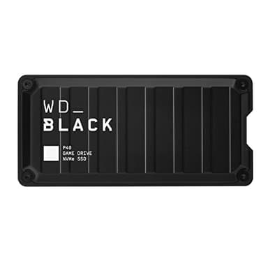 WD_BLACK P40 Game Drive SSD 1 TB externe SSD (WD_BLACK Dashboard, 2.000 MB/s Lesen/Schreiben, SuperSpeed USB 3.2 Gen2x2, 5 Jahre Garantie) Schwarz - auch kompatibel mit PC, Xbox und PS5