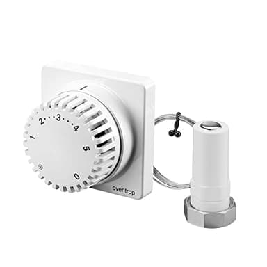 Oventrop 1012295 Thermostat Uni FH mit Fernverstellung Kapillarrohr 2000 mm, weiß
