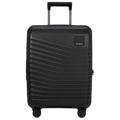Samsonite Intuo - Spinner S, Erweiterbarer Handgepäck, 55 cm, 39/45 L, Schwarz (Black)