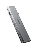 Anker 547 USB C Hub, (7-in-2) für MacBook, Kompatibel mit Thunderbolt 4 USB C Port, 4K HDMI, und 2 USB A Datenschluss für MacBook Pro 13 Zoll, MacBook Air M1 / M2 und weitere