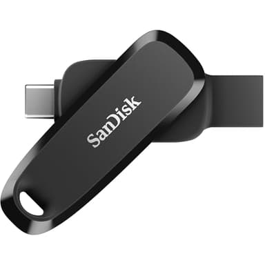 SanDisk Phone Drive 512 GB, 2-in-1 Phone Storage (Für Android Smartphones und Tablets, Mac und Computer, USB Type-C und USB Type-A Anschluss, Automatisches Backup, Rescue PRO Deluxe) Schwarz