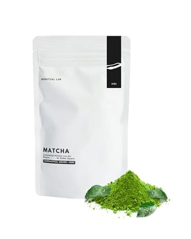 Ceremonial Matcha Kiri - Reines Grüntee-Pulver aus Japan - Original Japanischer Tee der Ersten Ernte - 100% Natürlich & Laborgeprüft - 100g