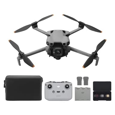 DJI Mini 5 Pro Fly More Combo mit DJI RC-N3, C0-Zertifiziert, Drohne mit Kamera, 1-Zoll CMOS, 4K-Drohne für Anfänger mit Omnidirektionaler Hinderniserkennung, ActiveTrack 360°, 225°-Gimbal-Drehung