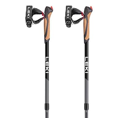 LEKI Spin Stöcke, Black-Silvergray-White, 100-130cm