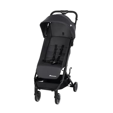 Bebeconfort Soko Superkompakter Kinderwagen, Bequem, Leichtgewicht, Einfaches und Kompaktes Falten, 0 Monate bis 3,5 Jahre, 0-15 kg, Mineral Graphite