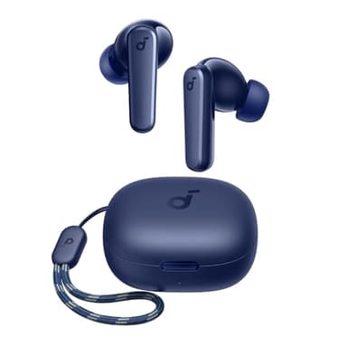 soundcore by Anker P20i Kabellose Bluetooth Kopfhörer in-Ear, 10mm Treiber, Bluetooth 5.3, Anpassbarer EQ, 30 Std. Spielzeit, IPX5 wasserfest, 2 Mikros mit KI, einzeln verwendbar (Blau)