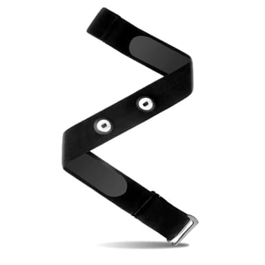 Elastischer Sport Herzfrequenzmesser, Premium Verstellbarer elastischer Ersatzgurt Brustgurt Pulsmesser Kompatibel Gürtelriemen Brustgurt mit Wahoo Polar H10 H9 Coospo Magene Bryton Livlov