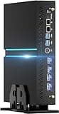 Kinupute Mini Gaming PC, Desktop Computer i9-13900F 24 Kerne bis zu 5.6GHz, 64G DDR5, 1T M.2 SSD, Windows 11 Pro, GeForce RTX4060Ti 8G, Dual LAN, WiFi6E/BT5.3, Vier Displays, 8K Ausgänge, Optisch