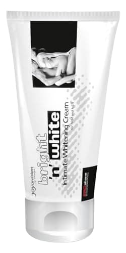 JOYDIVISION EROpharm – bright'n'white Intimate Whitening Creme, 100 ml Aufhellungscreme Für Den sensiblen Intimbereich mit Aloe Vera