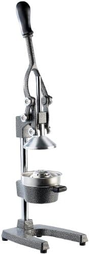 Rosenstein & Söhne Orangenpresse: Professionelle Hebel-Zitruspresse "Premium", Hammerschlag lackiert, XL (Granatapfelpresse, Orangenpresse Hebel, rosenstein und Söhne Saftpresse)