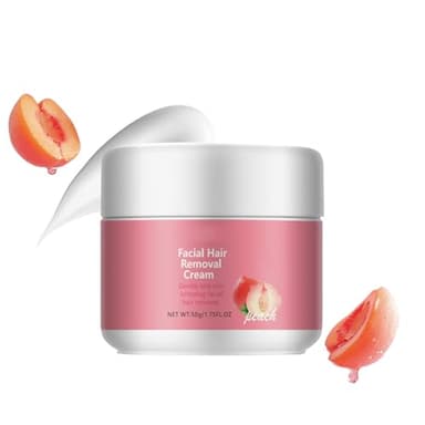 Hairerase Haarentfernung Gesicht Creme, Gesichtshaarentferner Für Frauen, Wirksame Enthaarungscreme, Skin haarentfernung, Sichtbar Glatte Haut, Schmerzfreie, Für Oberlippe, Wangen & Augenbrauen (1)
