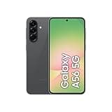Samsung Galaxy A56 5G, Android Smartphone, 256GB Speicher, 8GB RAM, anthrazit, 6x Betriebssystem-Upgrade, großes Display, lange Akkulaufzeit, 8GB + 256GB