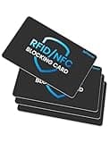RFID Blocker Card 4 Pack, NFC Blocker Card, Contactless Card Protection, Against Data Theft RFID Card for Wallet/Purse