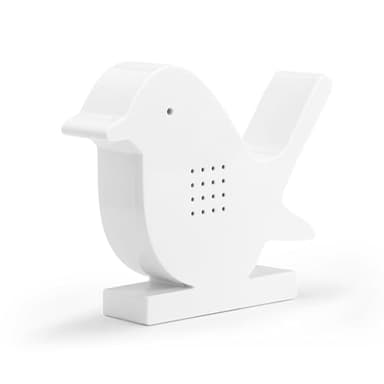 Hom&Com Vogelgesang Box Mit Bewegungsmelder – Zwitscherbox Vogelgezwitscher Und Vogelgezwitscher Box Für Innen Mit Natursounds (Normale, Vogel)