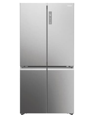 Haier Multi Door Kühl-Gefrierkombination 646L I CUBE 90 SERIE 7 HCR79F19ENMM I 4-türiger Kühlschrank mit Gefrierfach, XXL-Fassungsvermögen & 90,8cm Breite I Eiswürfelbereiter & No Frost