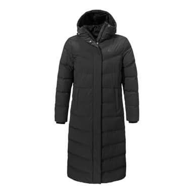 Schöffel Damen Down Coat Style Vindave WMS, wasserabweisender Wintermantel aus recyceltem Material, wärmende Daunenjacke mit legerer Passform
