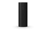 Sonos Roam 2 Extrem kompakter, mobiler WLAN Speaker - Wasserdicht - 10 Stunden Akkulaufzeit - Schwarz