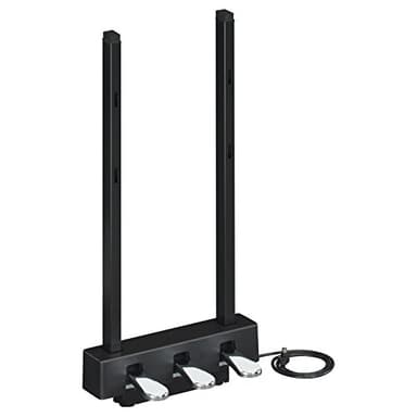 Yamaha LP-1B Pedaleinheit, schwarz – Transportable Pedale für das Yamaha P-125 & das P-121 Digital Piano – 1 x 3 Pedale