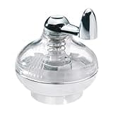 Westmark Muskatmühle, Mit Vorratsfläche, Kunststoff/Rostfreier Edelstahl, Silber/Transparent, 69572260, Mühle
