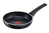 Tefal C27802 Generous Cook Bratpfanne 20 cm | Antihaftversiegelung | Thermo-Signal | Thermo-Fusion-Boden für alle Herdarten Induktion | tiefe Form | Schwarz