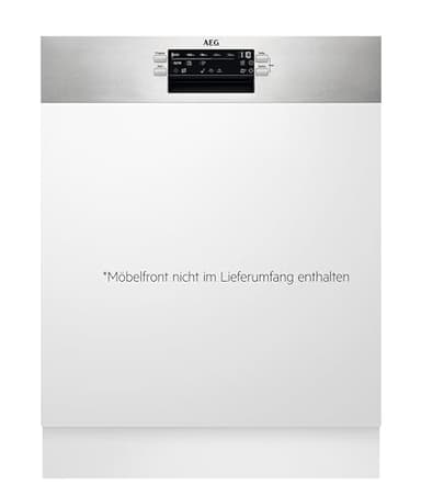 AEG FEE6491AZM Integrierter-Geschirrspüler/Serie 6000 mit SatelliteClean / 60cm / AirDry - ideale Trocknungsergebnisse/C/energiesparend/MaxiFlex Besteckschublade/Startzeitvorwahl