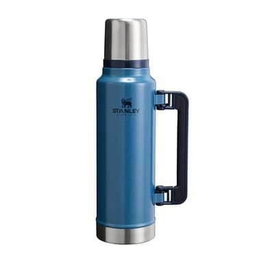 Stanley Classic Legendary Thermosflasche 1.4L - Thermos Hält 40 Stunden Heiß Oder Kalt - Edelstahl Thermoskanne - BPA-Frei - Spülmaschinenfest - Hammertone Lake