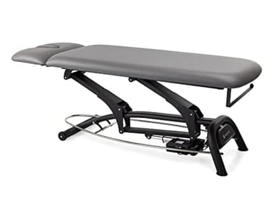 HABYS Agila 2 | Elektrische Massageliege, Massageliegen 2-Segmente | Höhenverstellbare 196 x 68cm | Halterung für Einwegunterlage auf Rolle | MDR-Zertifizieriung