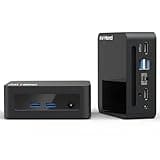 AskHand Mini-PC 12450H 16GB+512GB Core i5 12450H 4,40 GHz 8C/12T, Doppelkanal 16 GB RAM 512 GB SSD, Win11 Pro, WiFi, BT5.2, 3 x USB3.0, USB2.0, HDMI*2 USB-C 4K@60Hz 3-Simultan-Bildschirm 32GB U-Disk