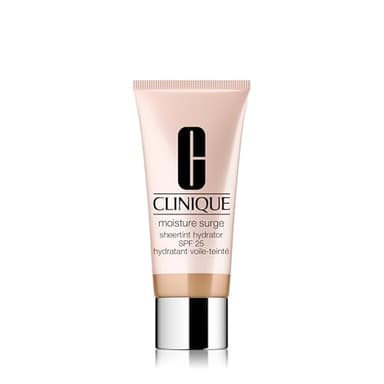 Clinique Moisture Surge™ Sheertint Hydrator SPF 25 | Getönte Feuchtigkeitspflege mit LSF 25, mit Hyaluronsäure und Aloe-Wasser | leichte Deckkraft + natürliches Finish, 40 ml