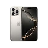 Apple iPhone 16 Pro Max 256 GB: 5G Handy mit Kamerasteuerung, 4K 120 Dolby Vision und einem großen Sprung bei der Batterielaufzeit. Funktioniert mit AirPods, Titan Natur