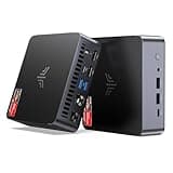 NiPoGi AM21 Mini PC АMD Ryzen 9 6900HX(8C/16T, bis zu 4,9 GHz), 16 GB DDR5 512 GB M.2 NVME SSD Mini-Desktop-Computer 𝖶-11 Pro, AMD Radeon 680M, 4K Quad-Screen-Display, 2X HDMI, USB 4,WiFi 6, Dual LAN