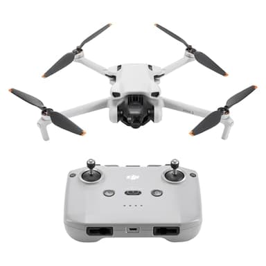DJI Mini 3 Drohne – Ultraleichte Faltbare 4K HDR Video Kameradrohne unter 249g, 38 min Flugzeit, Echte Vertikalaufnahmen, 3-Achsen-Gimbal, 10 km HD-Videoübertragung, Windresistent, Autom. Rückkehr, C0