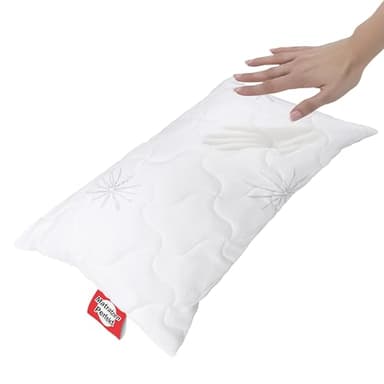 Matratzen Perfekt Nackenstützkissen Terra Med Memory – ergonomisches Kopfkissen 40x70 cm, Ideal für Seitenschläfer und Rückschläfer, orthopädisches Nacken-Kissen