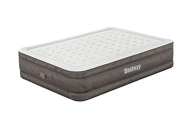 Bestway 80" x 60" x 18"/2.03m x 1.52m x 46cm Fortech Air Mattress Queen Built-in AC Pump