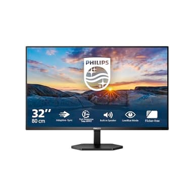 Philips 32E1N3100LA - 32 Zoll Full HD Monitor, eingeb. Lautsprecher, neigbar (1920x1080, VGA, HMDI 1.4) schwarz