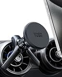 YOSH Handyhalterung Auto Magnet für Runde Lüftung, Universal Zubehör kompatibel Mercedes-Benz A/B/C/E/V-Klasse, GLA/GLB/GLC/GLE/GLK/EQB/Sprinter, Magnetische Handy KFZ-Halterung-mit Metallplatte