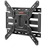 ELIVED Ultra Slim TV Wandhalterung für 26-60 Zoll Fernseher, Low Profile Wandhalterung TV schwenken und neigen, Max VESA 400x400mm, hält bis zu 88 lbs. Max 16“ Holzständer TV Halterung EV3033