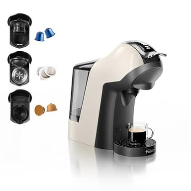 Tristar Multi-Kapsel-Maschine 3-in-1 – Geeignet für Nespresso®, Dolce Gusto® Kapseln, ESE Pads – 19 bar – BPA-frei – CM-2301