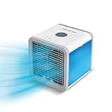 Livington Arctic Air – Luftkühler mit Wasser – Wasserkühler - Mobiles Klimagerät ohne Abluftschlauch - 3 Stufen & 7 Stimmungslichtern – Luftbefeuchter - Verdunstungskühler - Ventilator