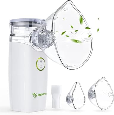 Meowyn Tragbar Inhalationsgerät, USB Wiederaufladbar Inhaliergerät für Kinder und Erwachsene