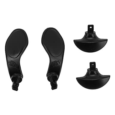 für PS5 Edge Controller Back Paddles, Metall-Ersatzknöpfe mit Mattem Finish, Hochwertiger Edelstahl, Kompatibel mit für PS5 für EDG Controller (Schwarz)