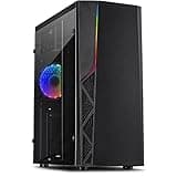 shinobee Basic Gaming PC AMD Ryzen 5 2400GE 8 Threads 3.80GHz • 16 GB DDR4 • 512 GB SSD • AMD Radeon RX Vega 11 Graphics 4K HDMI DX12 • Windows 11 • WLAN • Gamer PC Computer | 7370