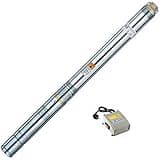 Agora-Tec® AT- 3" Brunnenpumpe 750W mit 30 m Kabel Edelstahl-Tiefbrunnenpumpe mit max: 10,8 bar, 3200l/h