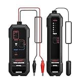 NOYAFA Upgraded Underground Wire Locator, Underground Cable Locator für Haustier Zaun Elektrische unterirdische Drahtverfolgung